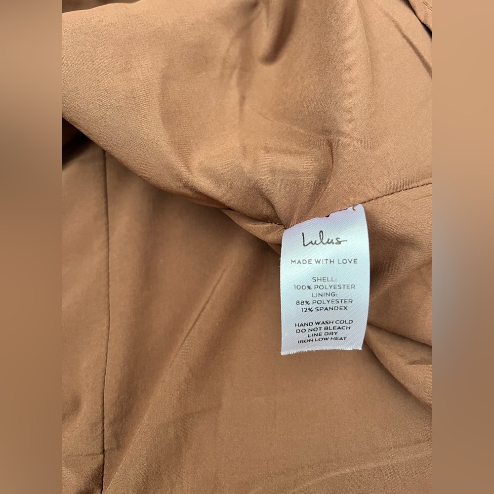 Lulus Plaid You Asked Ivory and Brown Plaid Skater Mini Skirt - Picture 11 of 12